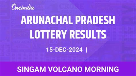 singam jackpot result today|Singam Volcano Results .